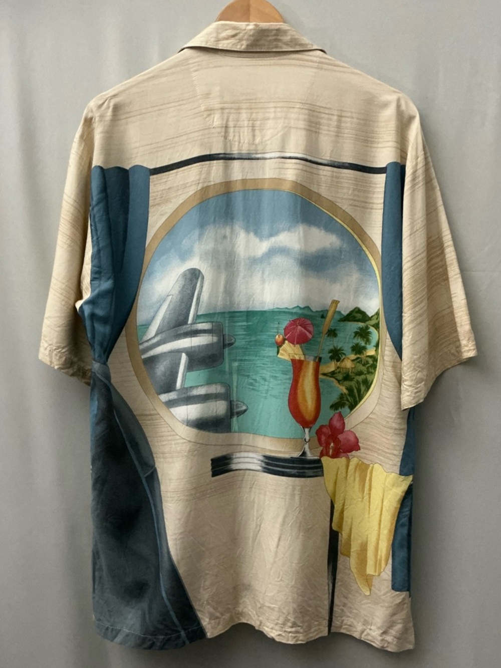 Tori Richard Men's Hawaiian Shirt Size L